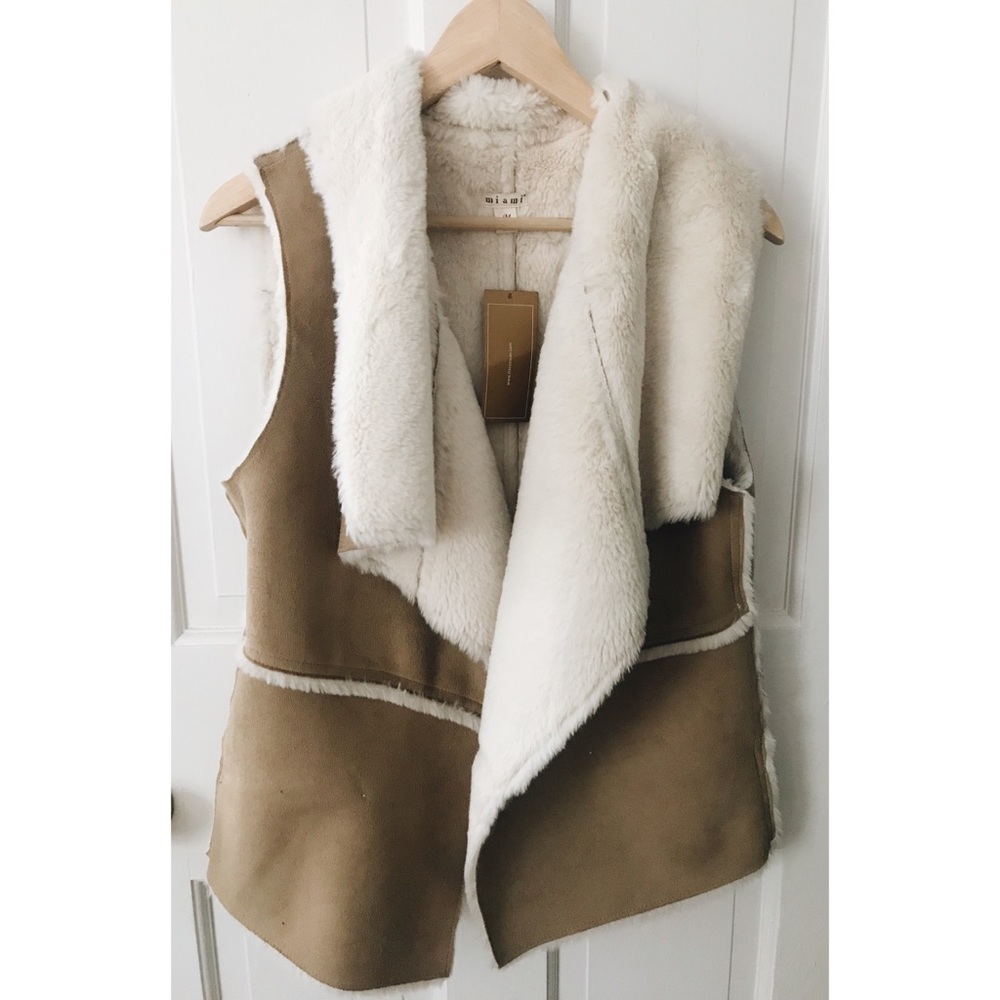 Francesca’s Sherpa vest